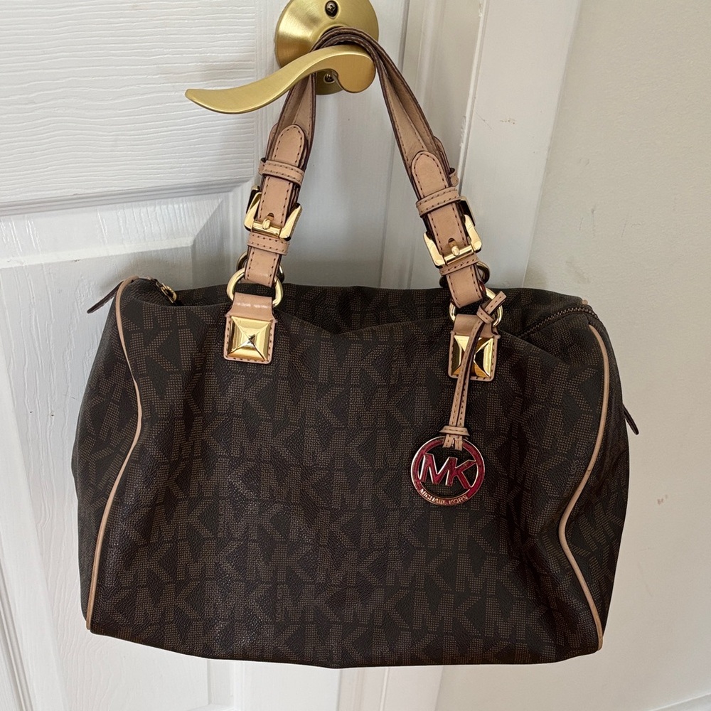 Michael Kors Dark Brown Satchel